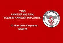 Anneler Yaşasın, Yaşasın Anneler | 10 Ekim 2018 | Isparta