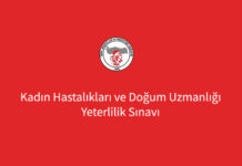 Kadın Hastalıkları Ve Doğum Uzmanlığı Yeterlilik Sınavı