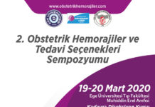 2.Obstetrik Hemorajiler ve Tedavi Seçenekleri Sempozyumu | 19-20 Mart 2020