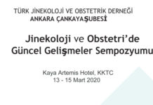 Jinekoloji ve Obstetri’de Güncel Gelişmeler Sempozyumu | 13-15 Mart 2020