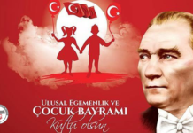 23 Nisan Ulusal Egemenlik ve Çocuk Bayramımız Kutlu Olsun