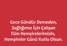 Hemşireler Günü Kutlu Olsun