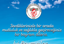 BAYRAMINIZ KUTLU OLSUN